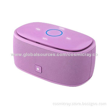 Mini Bluetooth Speaker, Made of ABS Material with Velvet Rubber Touched Surface, TouchNew